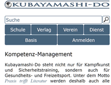 Tablet Screenshot of kubayamashi.com